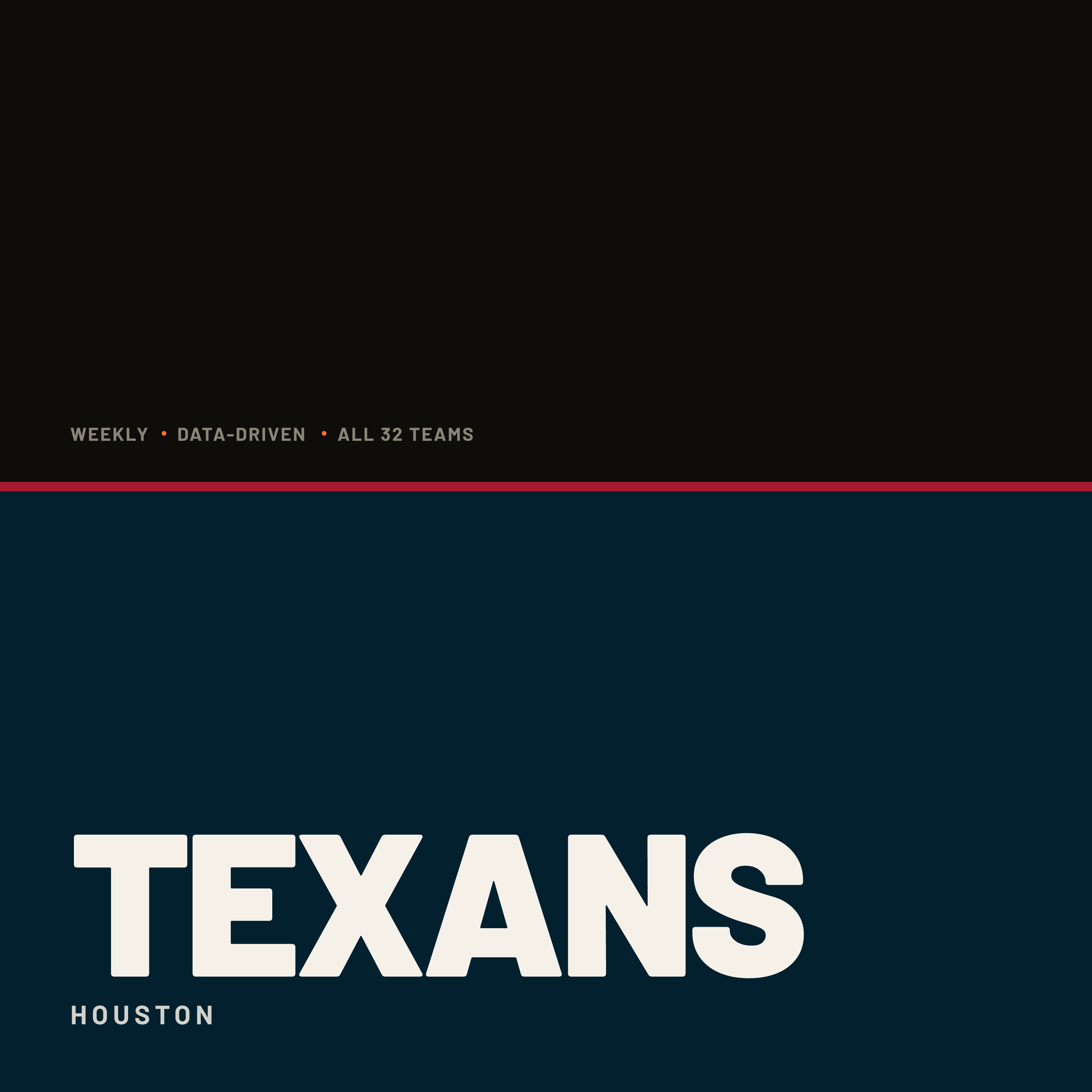 Houston Texans podcast cover art