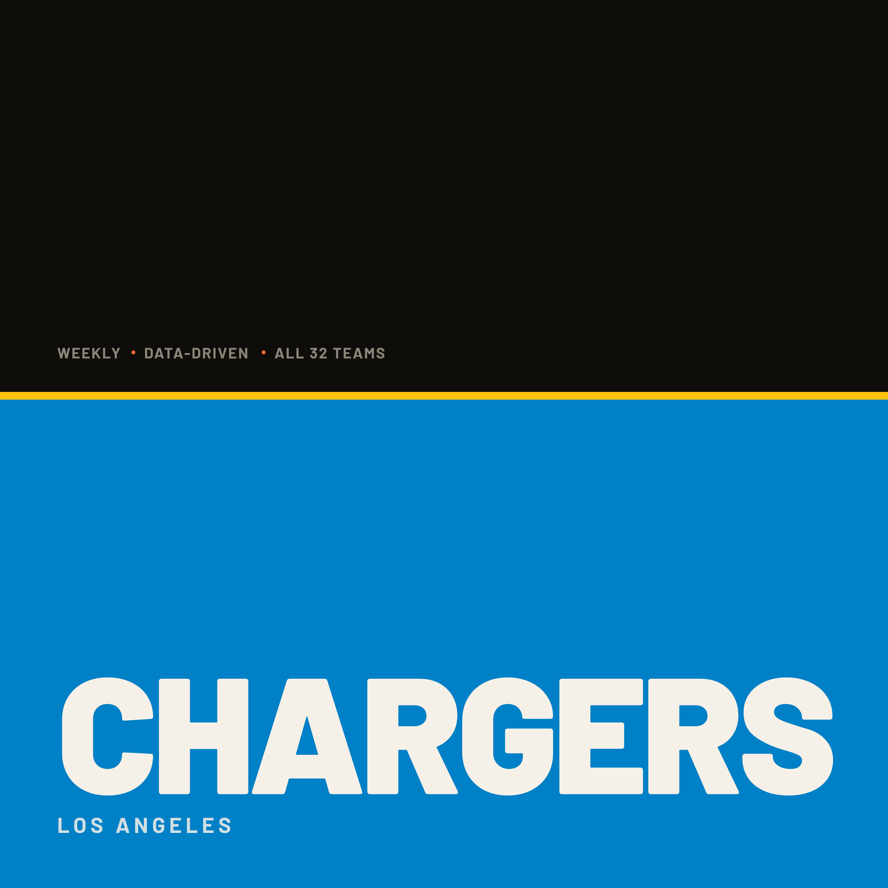 Los Angeles Chargers podcast cover art