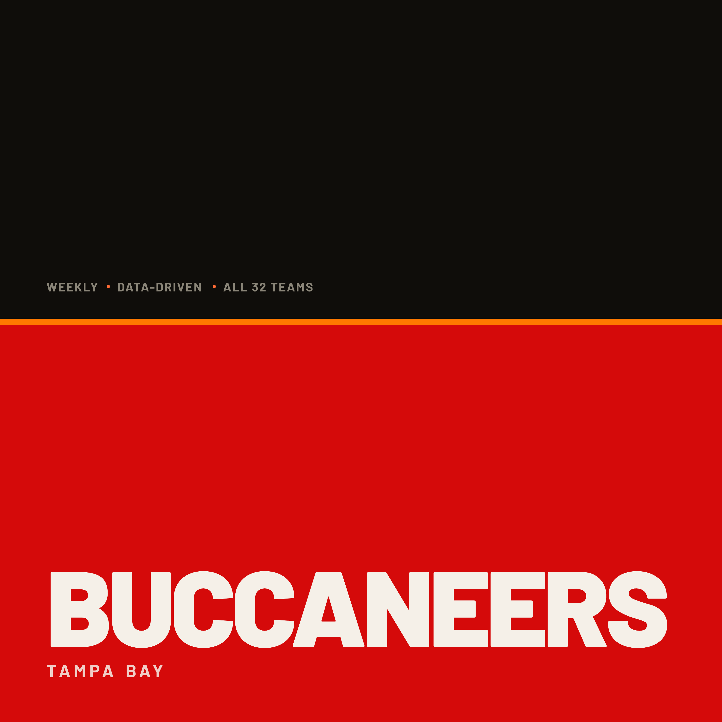 Tampa Bay Buccaneers podcast cover art
